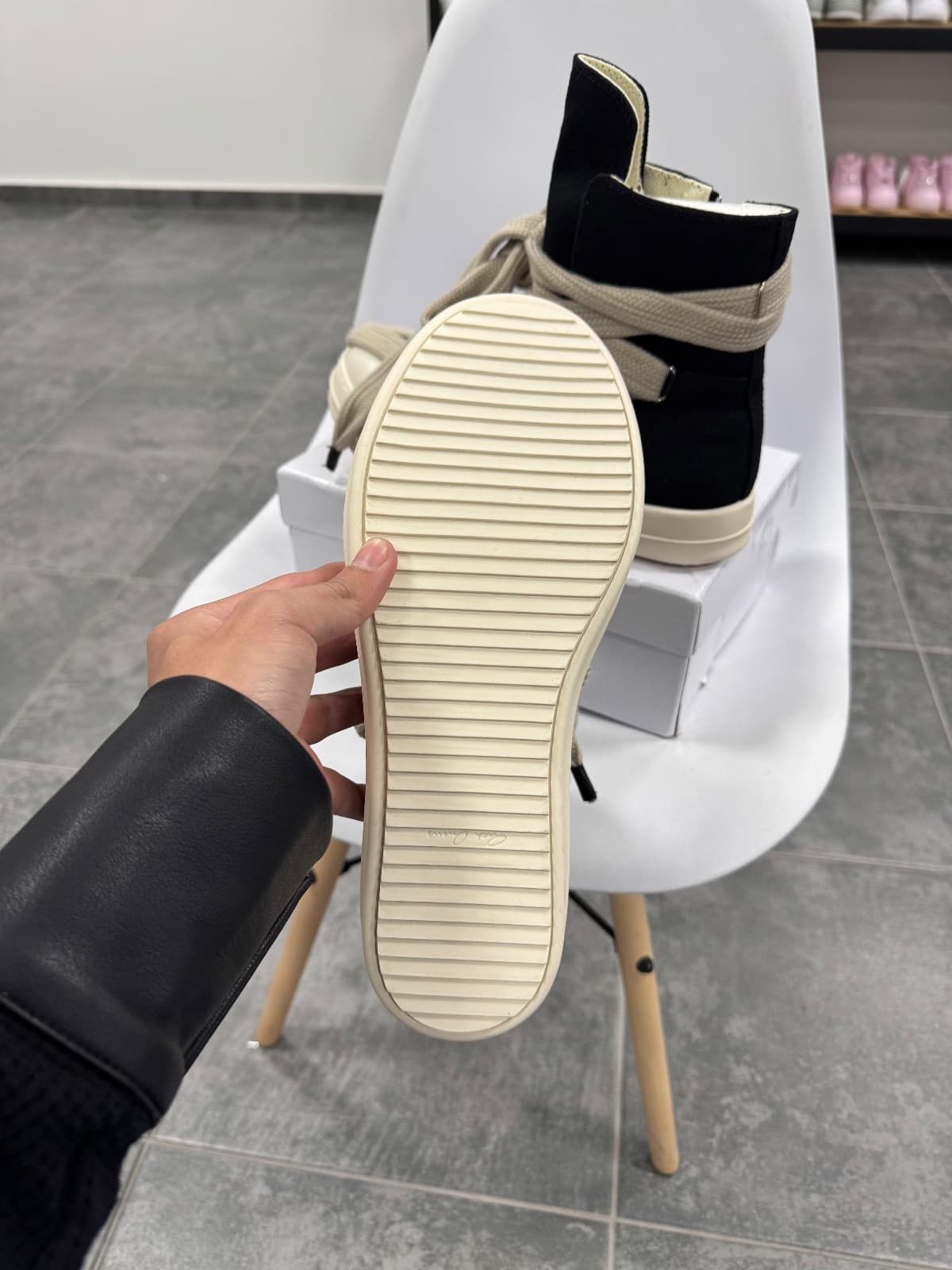 Rick Owens DRKSHDW Jumbolace Sneaks — 4