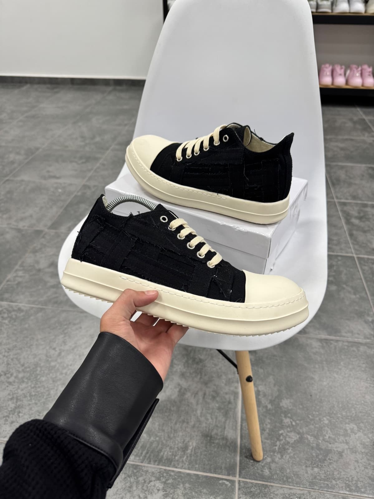 Rick Owens DRKSHDW Low Sneaks — 2