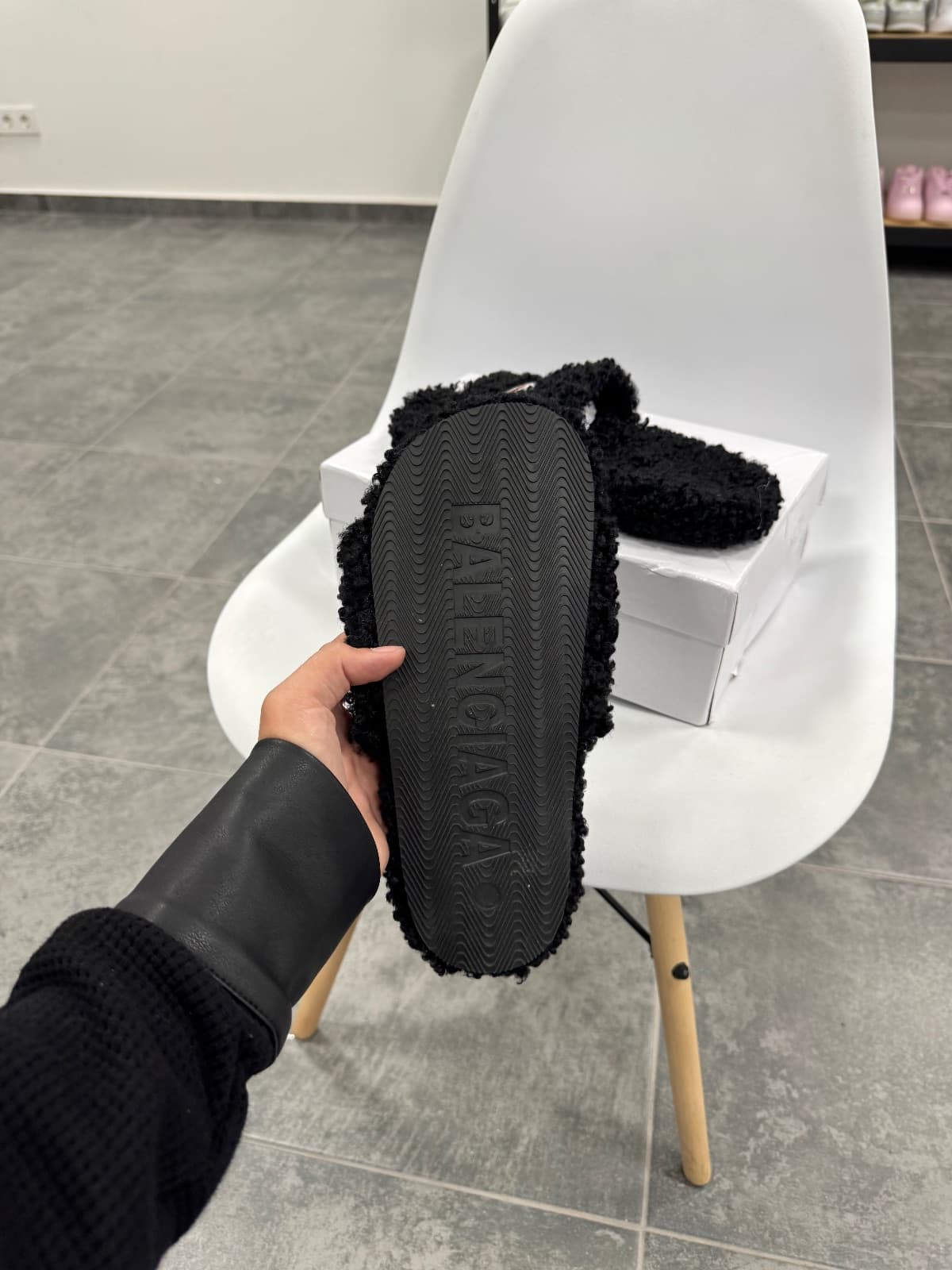 Balenciaga Furry Open Mule — 4