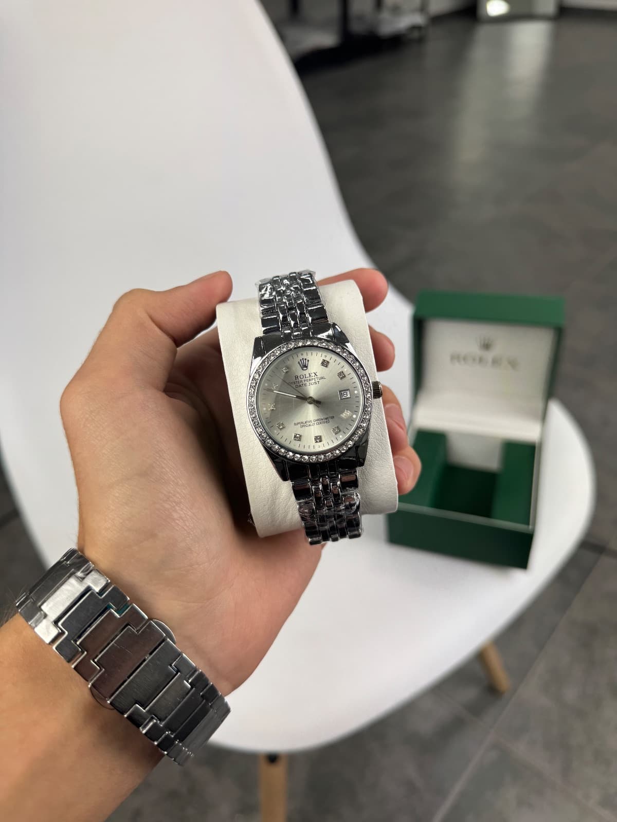 Rolex Datejust Diamond Bezel — 1