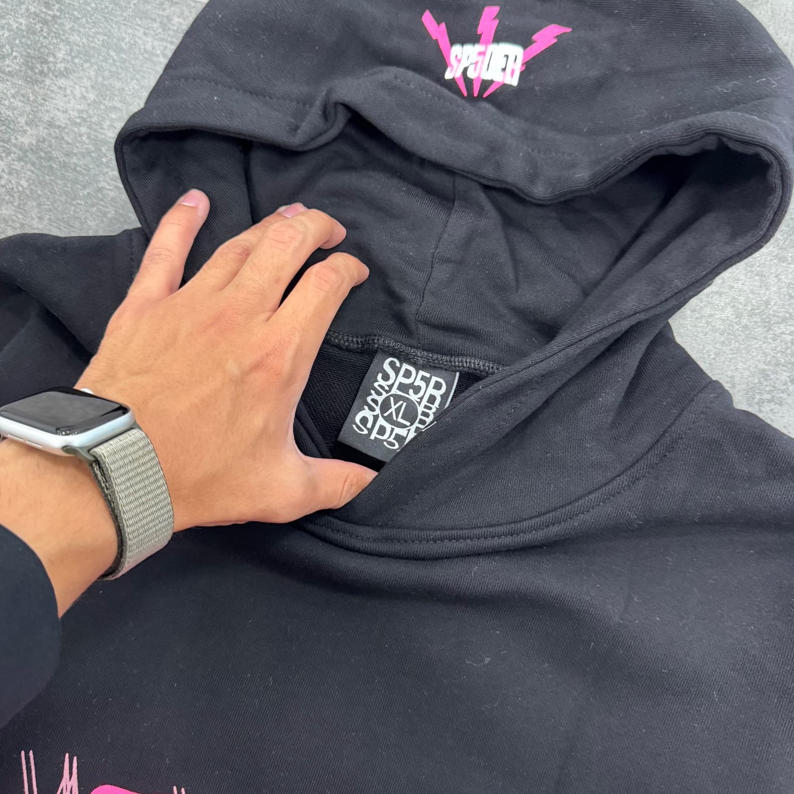 Sp5der Angel Number Hoodie — 2