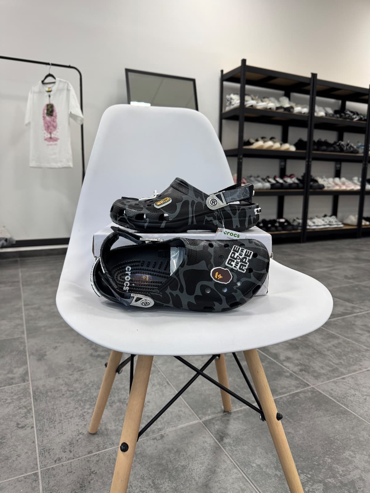 BAPE x Crocs Classic Clog — 1