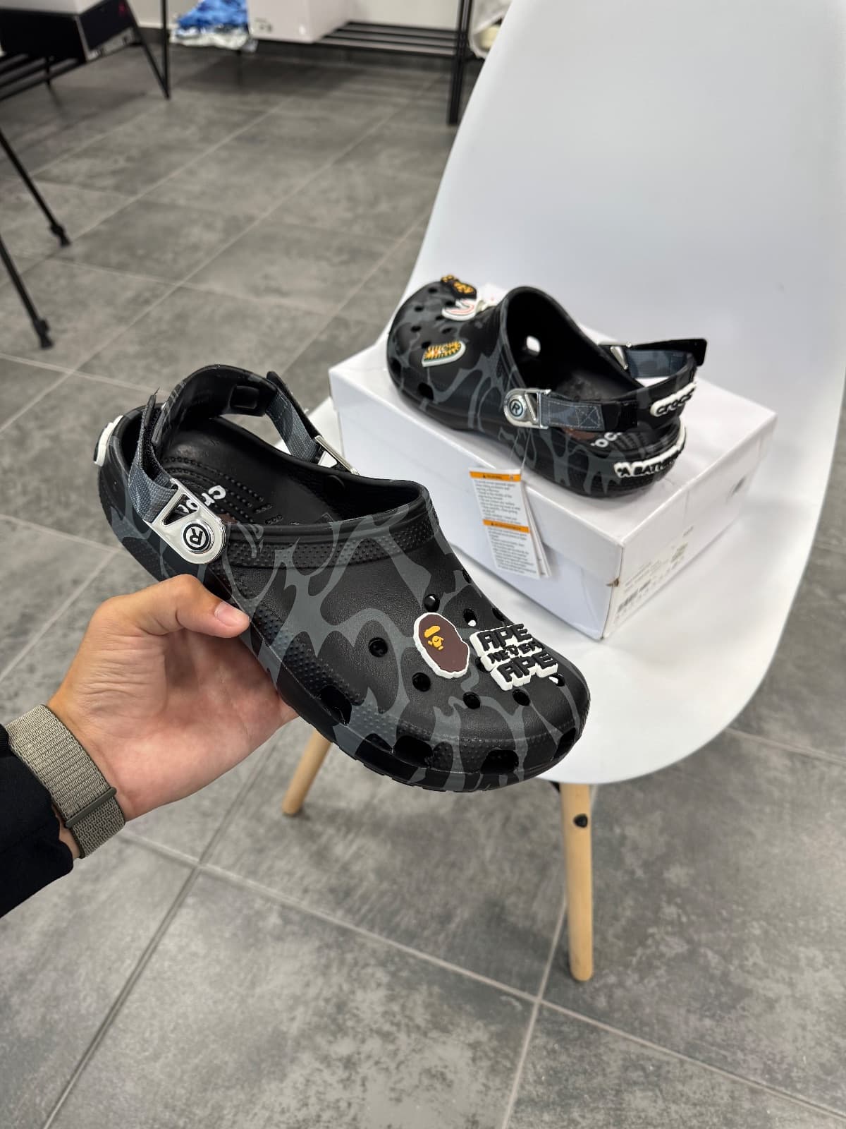 BAPE x Crocs Classic Clog — 2