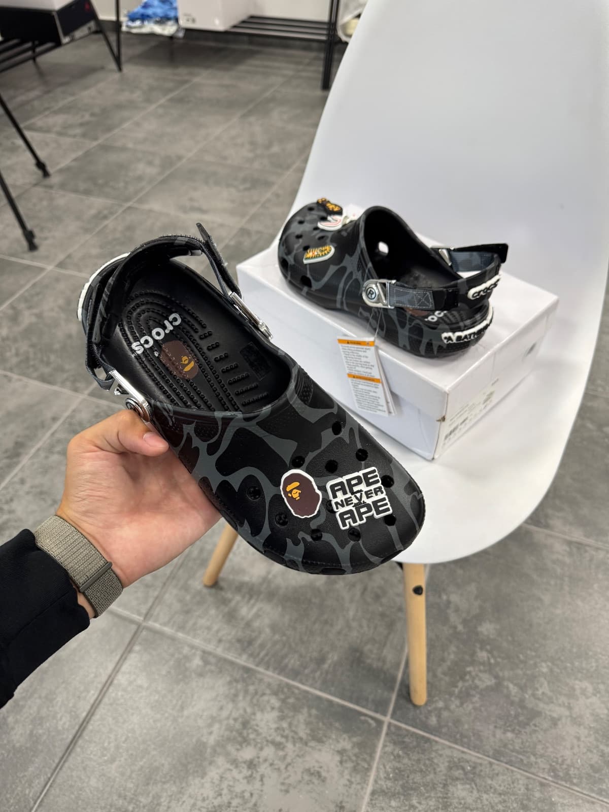 BAPE x Crocs Classic Clog — 3