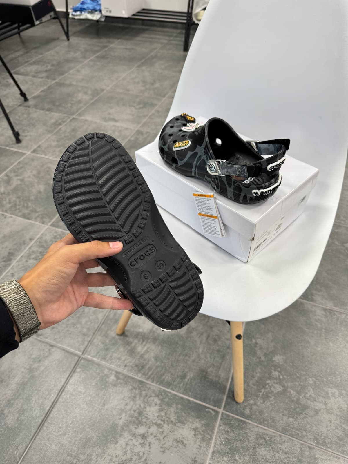 BAPE x Crocs Classic Clog — 4