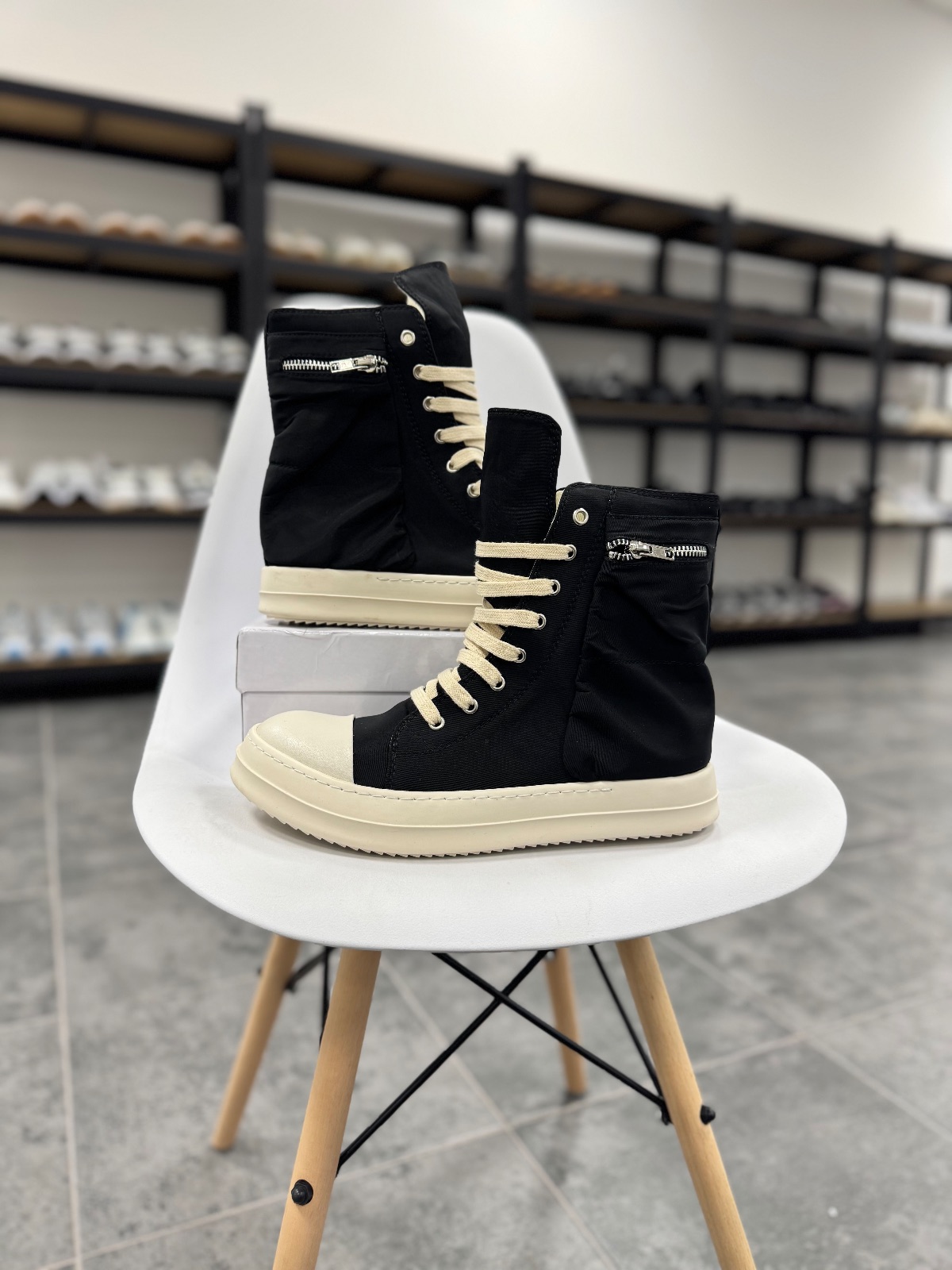 Rick Owens DRKSHDW High Sneaks