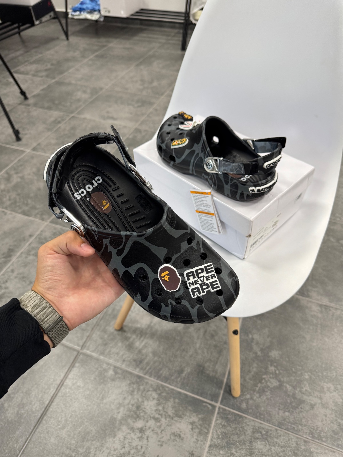 BAPE x Crocs Classic Clog — 3