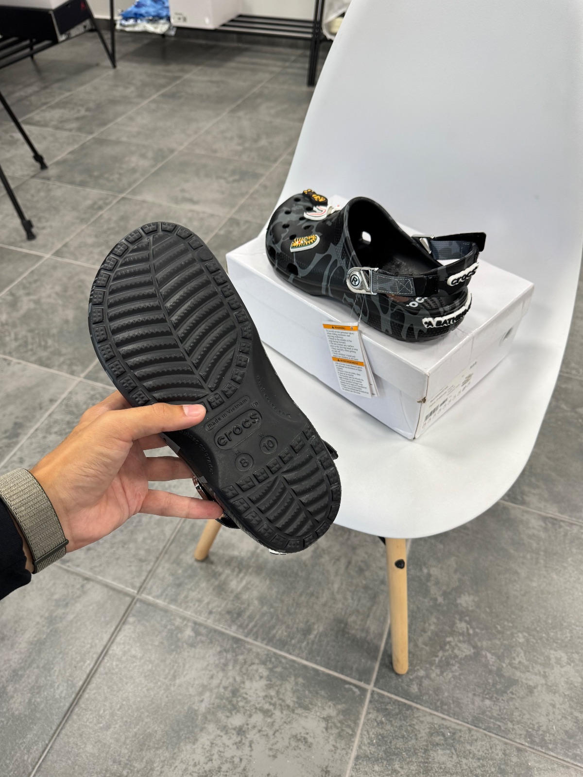 BAPE x Crocs Classic Clog — 4